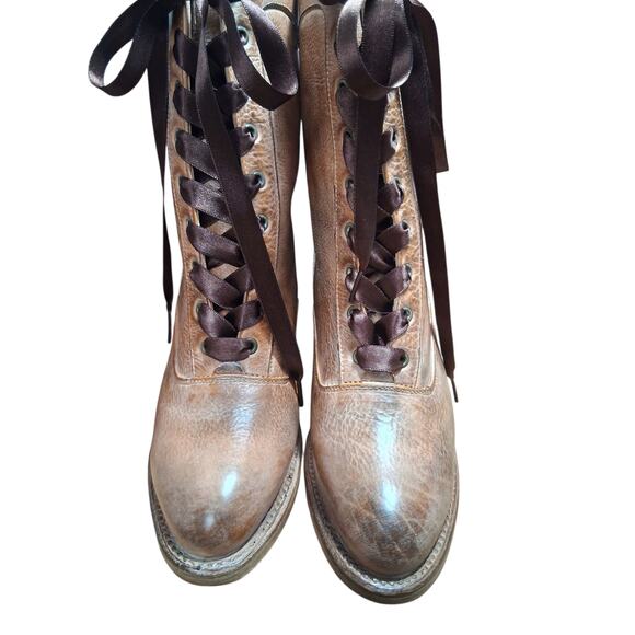 Bed-Stu Oak Tree Farms Leather Eleanor Women's size 6 Victorian Feminine Boots - Picture 5 of 13
